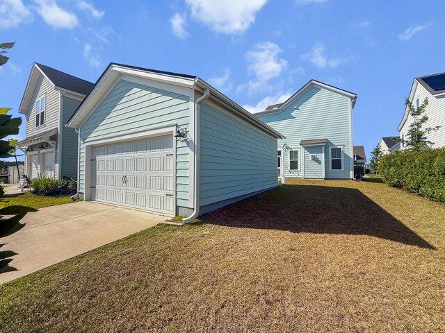 403 Cool Bend Ln, Summerville, SC 29486 - view of side of home with driveway and an attached garage