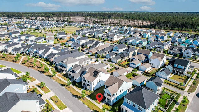 403 Cool Bend Ln, Summerville, SC 29486 - aerial perspective of suburban area with a heavily wooded area