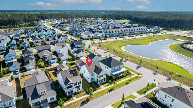 403 Cool Bend Ln, Summerville, SC 29486 - bird's eye view of a forest and a nearby body of water