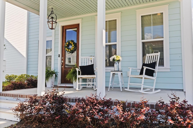 403 Cool Bend Ln, Summerville, SC 29486 - doorway to property with a porch