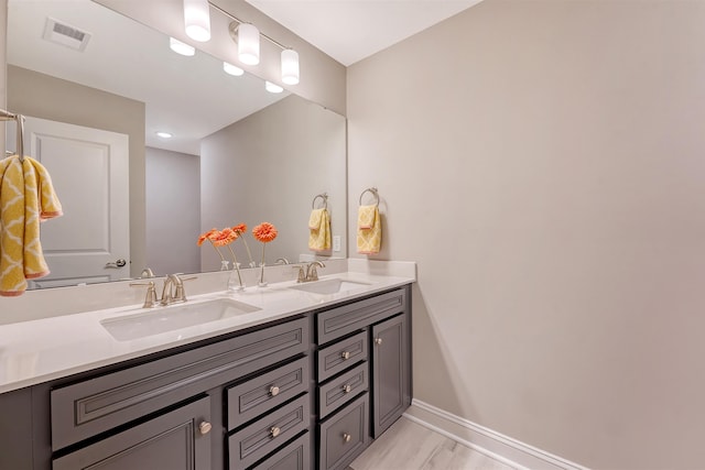 3173 Hugh Bennett Dr, Johns Island, SC 29455 - full bath featuring double vanity and baseboards