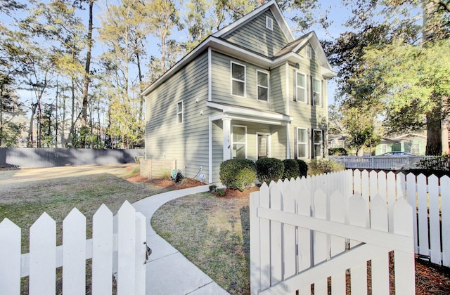 view of front of house