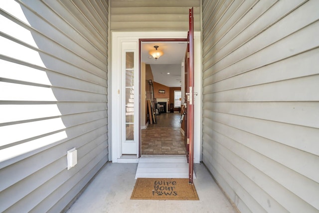 view of property entrance