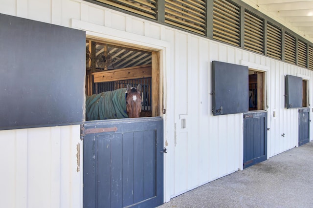 view of stable