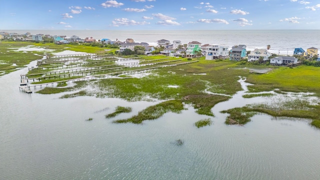 1568 E Ashley Ave, Folly Beach, SC 29439 - drone / aerial view of a nearby body of water