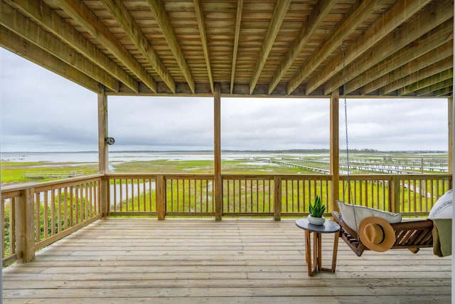 1568 E Ashley Ave, Folly Beach, SC 29439 - view of deck