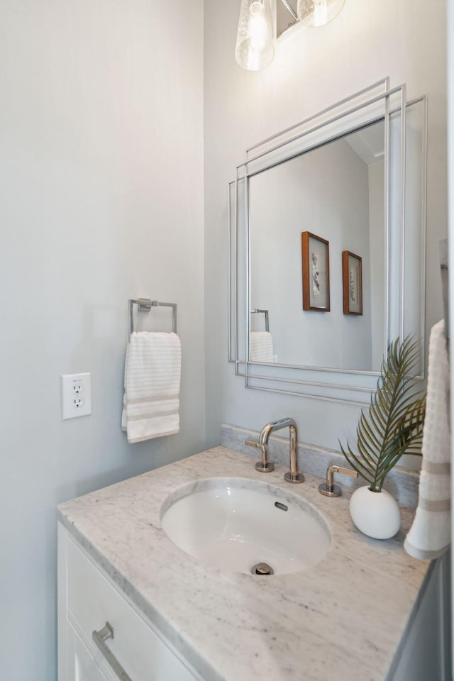 1568 E Ashley Ave, Folly Beach, SC 29439 - bathroom featuring vanity