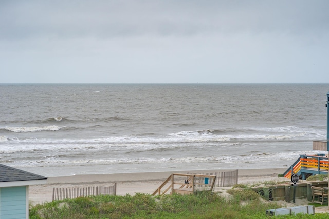 1568 E Ashley Ave, Folly Beach, SC 29439 - water view with local beach
