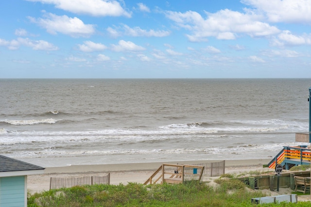 1568 E Ashley Ave, Folly Beach, SC 29439 - water view with local beach