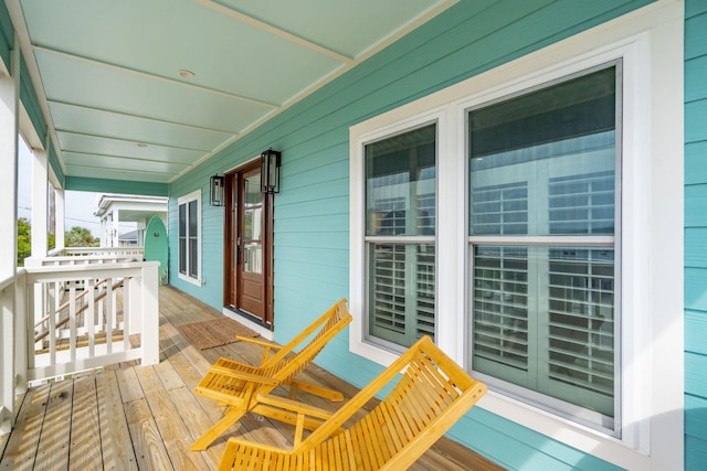 1568 E Ashley Ave, Folly Beach, SC 29439 - view of wooden porch