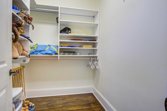 view of closet