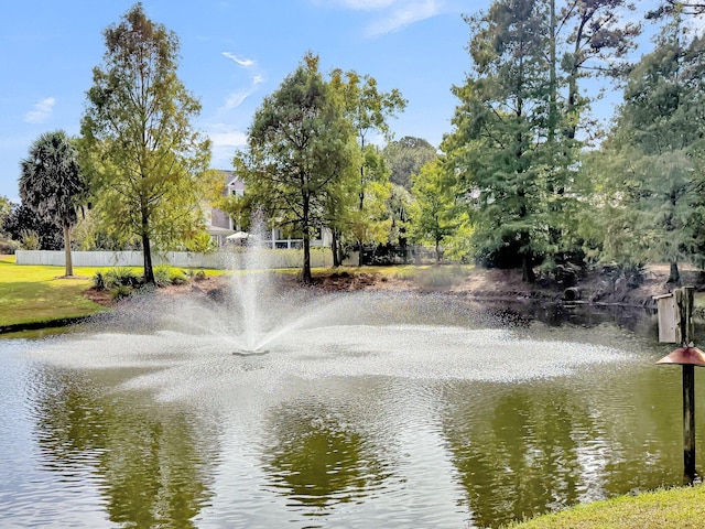 property view of water