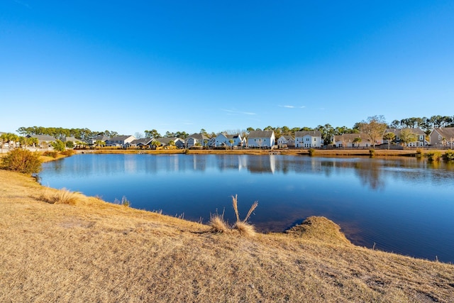 property view of water