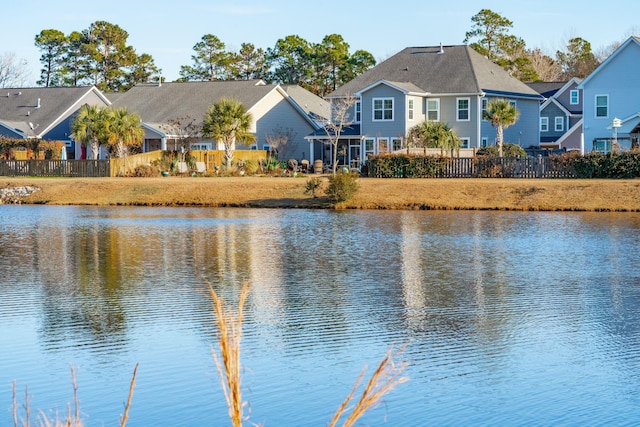 property view of water