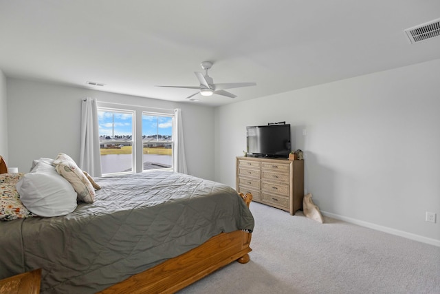 211 Squire Pope Rd, Summerville, SC 29486 - carpeted bedroom with a ceiling fan and baseboards