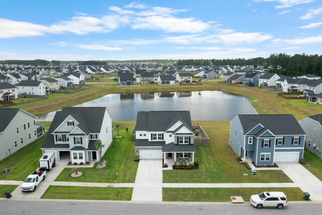 211 Squire Pope Rd, Summerville, SC 29486 - aerial perspective of suburban area featuring a large body of water