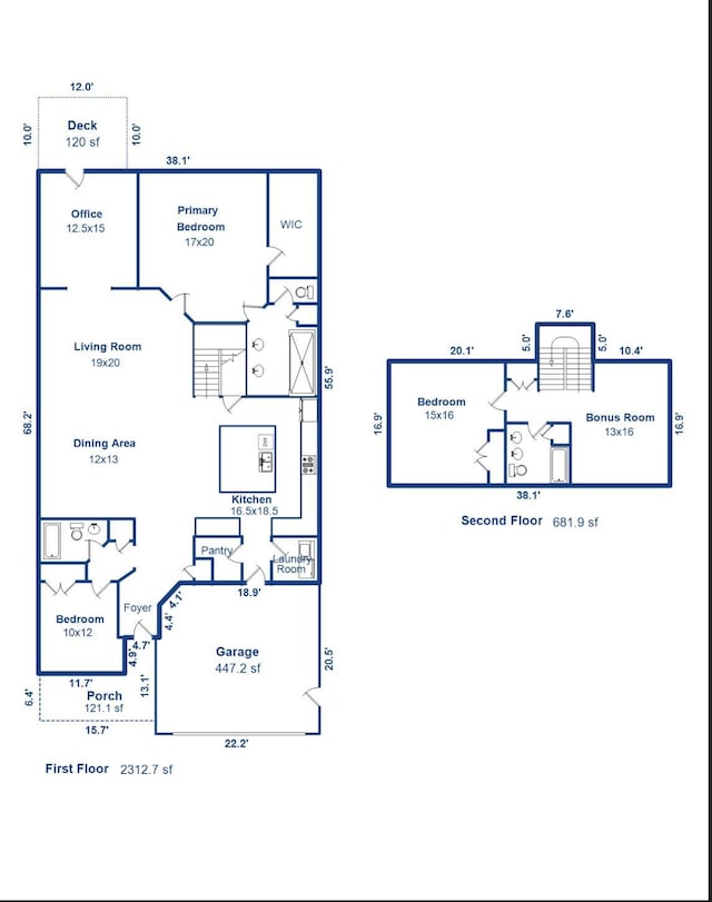 220 Brutus Ln, Summerville, SC 29485 - property floor plan