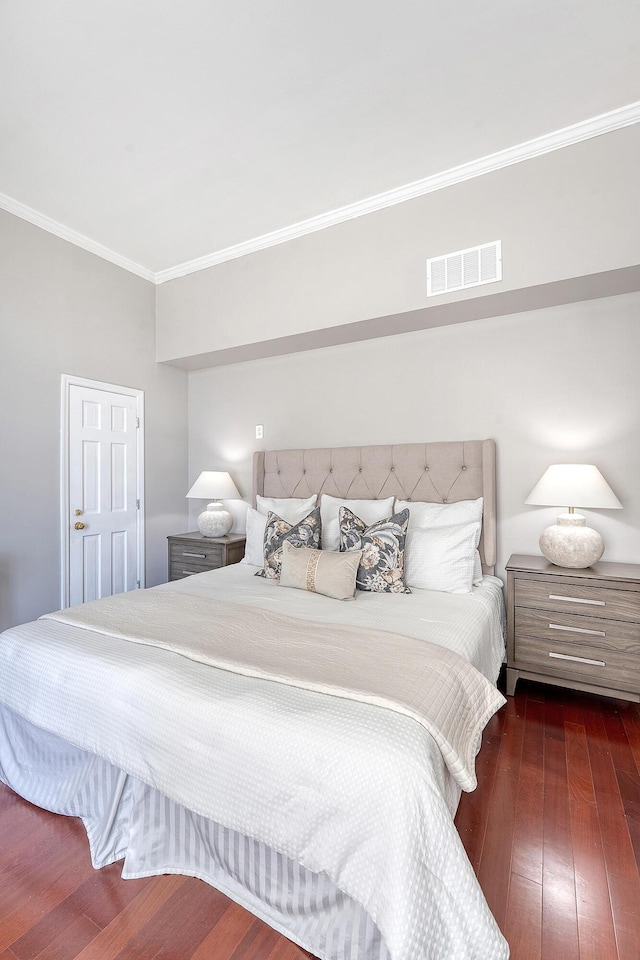 1 King Street 209 & 210, Charleston, SC 29401 - bedroom featuring wood finished floors and crown molding