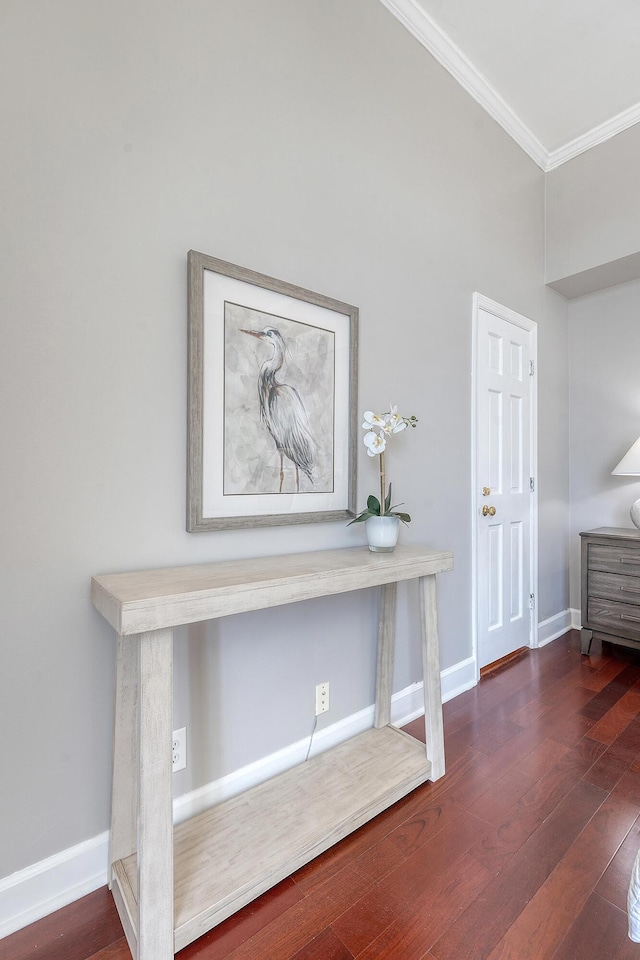 1 King Street 209 & 210, Charleston, SC 29401 - detailed view of ornamental molding and wood finished floors