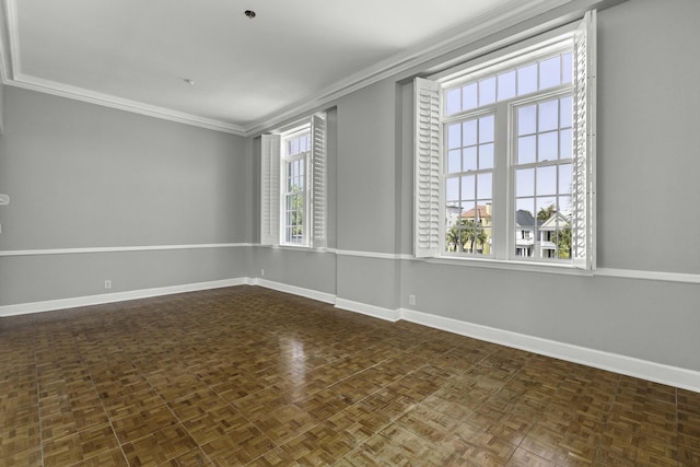 1 King Street 209 & 210, Charleston, SC 29401 - unfurnished room featuring crown molding and baseboards