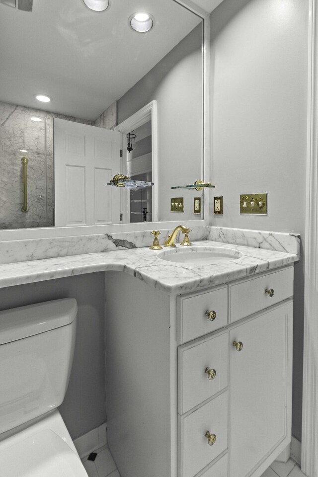 1 King Street 209 & 210, Charleston, SC 29401 - bathroom featuring vanity and recessed lighting