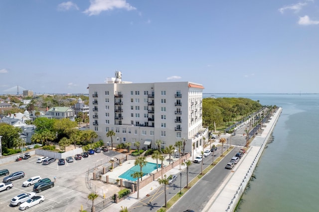 1 King Street 209 & 210, Charleston, SC 29401 - view of property with a water view and uncovered parking