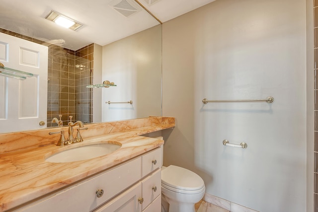 1 King Street 209 & 210, Charleston, SC 29401 - bathroom featuring vanity and tiled shower