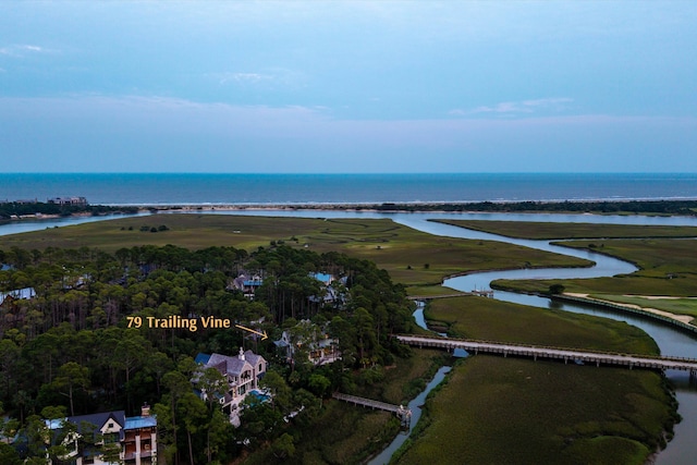 79 Trailing Vine Way, Kiawah Island, SC 29455 - aerial overview of property's location featuring a large body of water and a local golf course