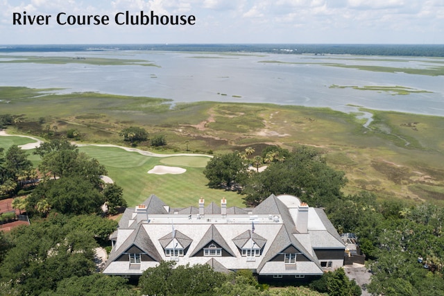 79 Trailing Vine Way, Kiawah Island, SC 29455 - drone / aerial view of a local golf course and a large body of water