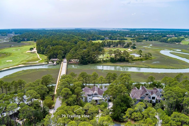 79 Trailing Vine Way, Kiawah Island, SC 29455 - aerial overview of property's location with a large body of water and a golf club