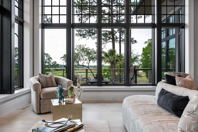 79 Trailing Vine Way, Kiawah Island, SC 29455 - living area with wood finished floors and a high ceiling