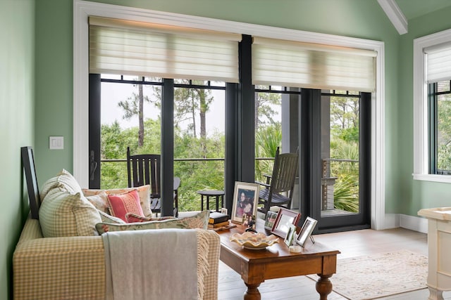 79 Trailing Vine Way, Kiawah Island, SC 29455 - sunroom / solarium with wood finished floors and baseboards
