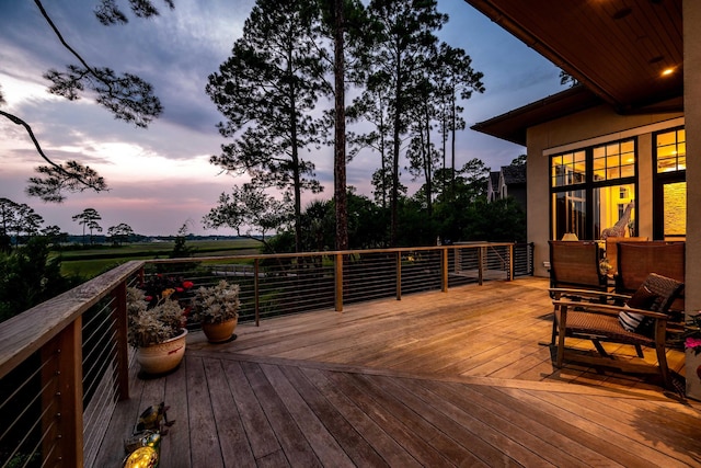 79 Trailing Vine Way, Kiawah Island, SC 29455 - view of deck at dusk