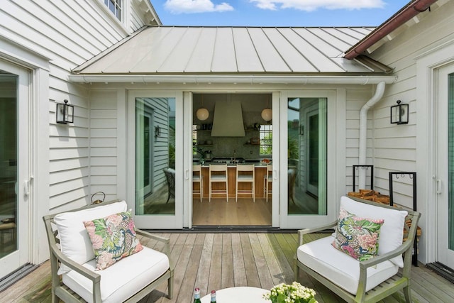 926 Pitt St, Mount Pleasant, SC 29464 - view of wooden deck