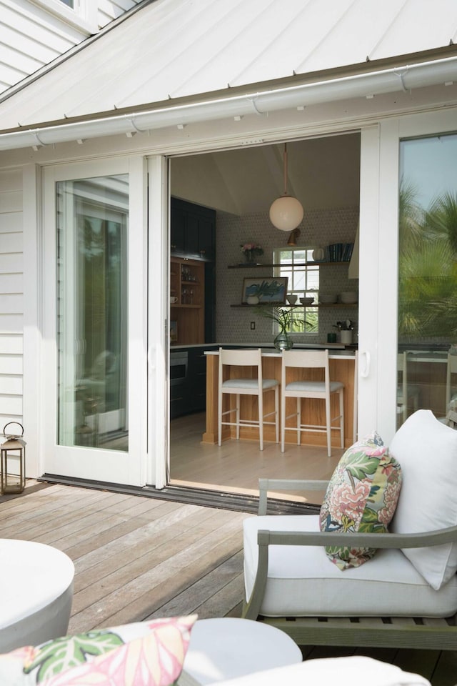 926 Pitt St, Mount Pleasant, SC 29464 - view of wooden deck