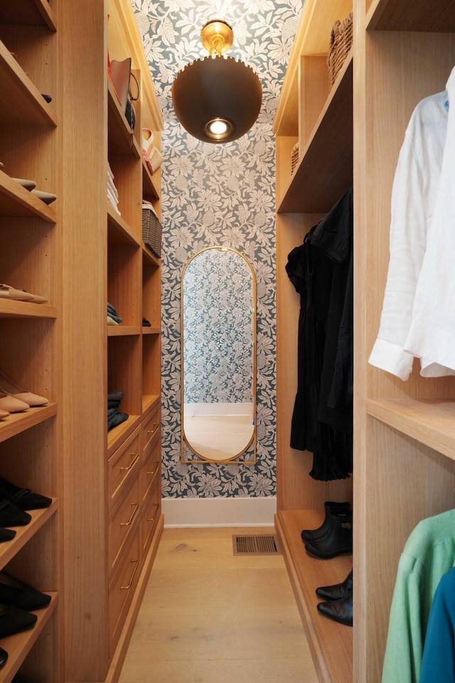 926 Pitt St, Mount Pleasant, SC 29464 - walk in closet featuring light wood-type flooring