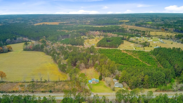 276 S Railroad Ave, Harleyville, SC 29448 - aerial view with a forest view and a rural view