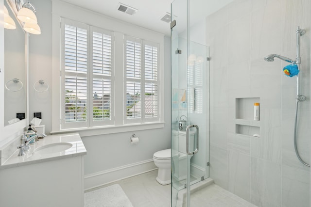 371 Bridgetown Pass, Mount Pleasant, SC 29464 - full bath featuring plenty of natural light, vanity, and a stall shower