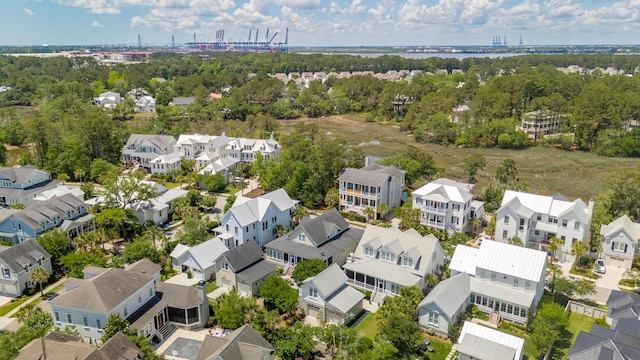 371 Bridgetown Pass, Mount Pleasant, SC 29464 - aerial view of residential area with a tree filled landscape