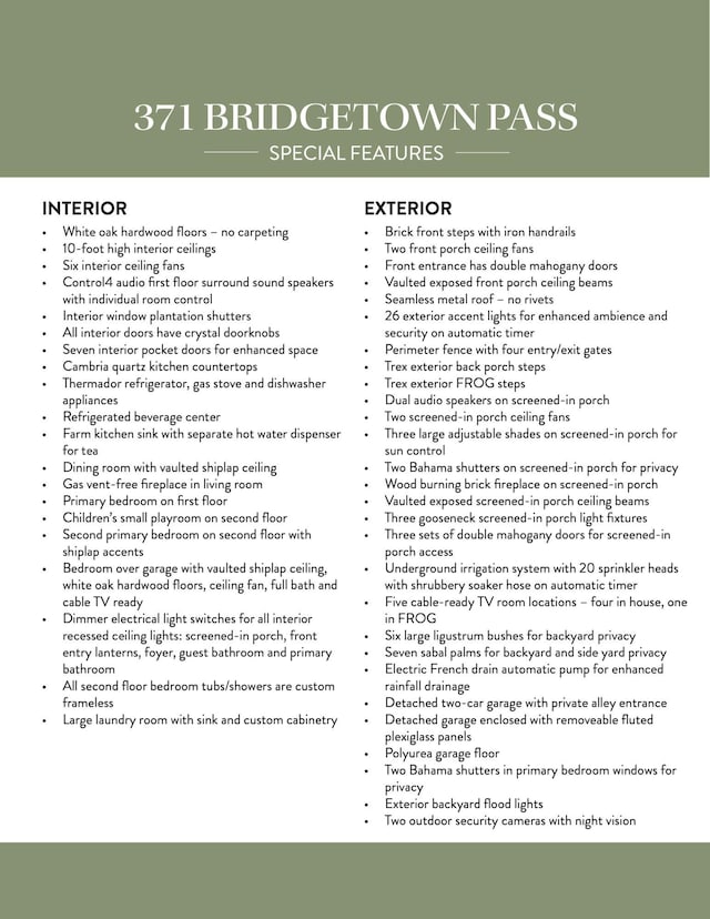 371 Bridgetown Pass, Mount Pleasant, SC 29464 - view of a document