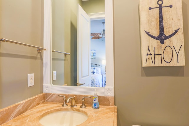 25 Ocean Point Dr, Isle Of Palms, SC 29451 - half bathroom featuring vanity