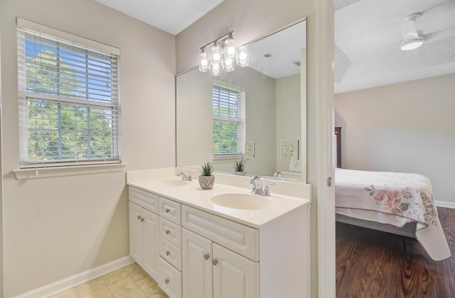 2404 Fulford Ct, Mount Pleasant, SC 29466 - bathroom featuring double vanity and ensuite bath