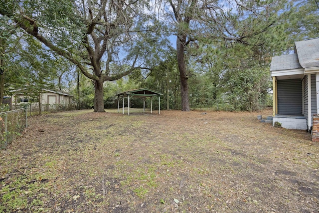2736 Bonds Ave, North Charleston, SC 29405 - view of yard featuring a carport