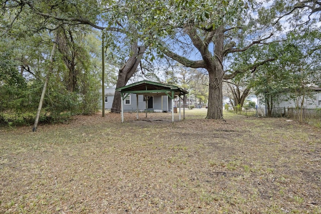 2736 Bonds Ave, North Charleston, SC 29405 - view of yard with a gazebo