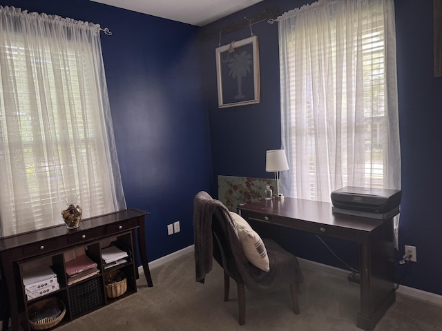 101 Cobblers Glen Ct, Lexington, SC 29072 - carpeted home office featuring baseboards