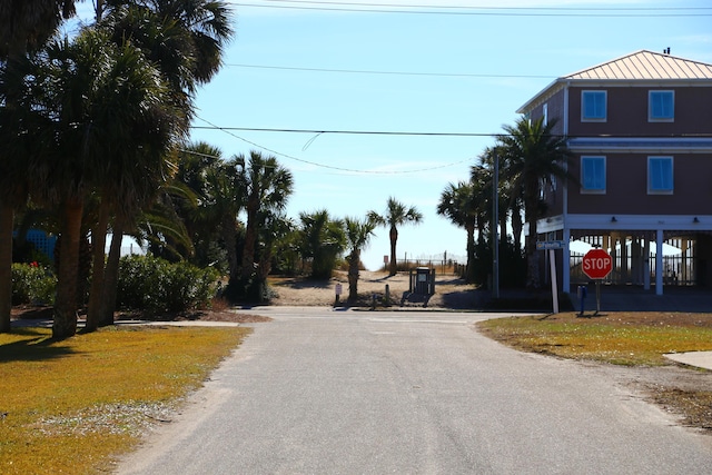 view of road