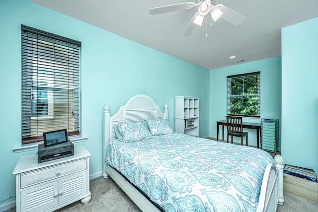 1253 Dingle Rd, Mount Pleasant, SC 29466 - bedroom with carpet floors and ceiling fan