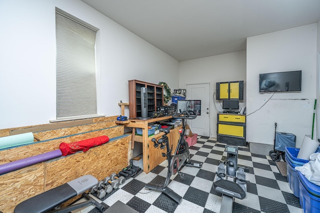 1253 Dingle Rd, Mount Pleasant, SC 29466 - exercise area featuring dark floors