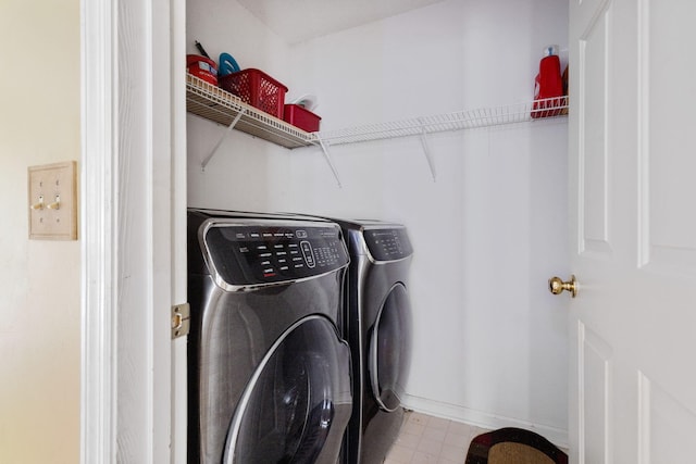 103 Retriever Ln, Goose Creek, SC 29445 - laundry area featuring washer and dryer and baseboards