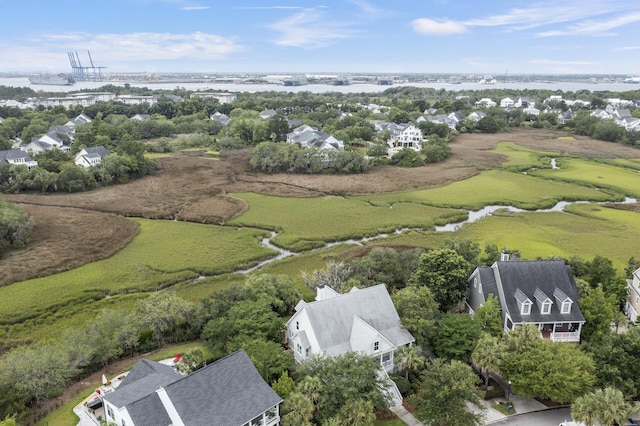 228 Beresford Creek St, Charleston, SC 29492 - aerial perspective of suburban area featuring a large body of water